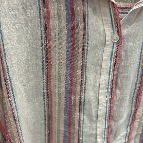 RAILS BUTTON DOWN BLOUSE SMALL - Picture 2 of 5